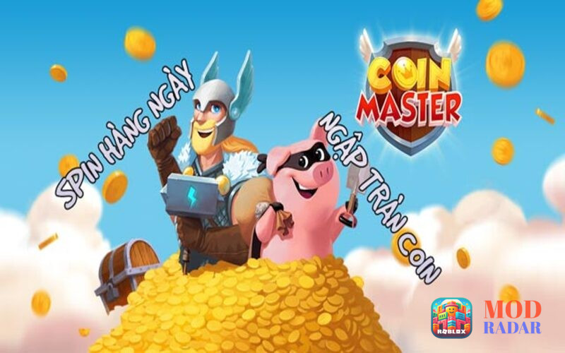 Background of Hack Spin Coin Master Game