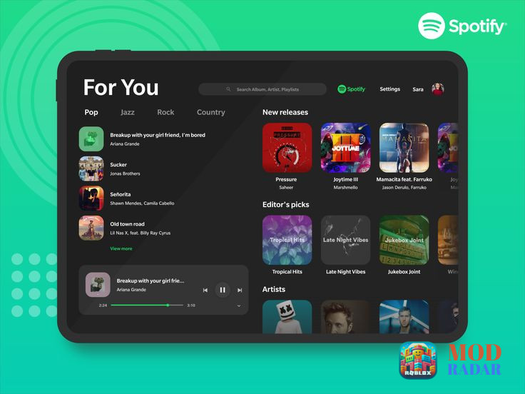Sự khác nhau giữa phiên bản Spotify Premium Apk với phiên bản gốc