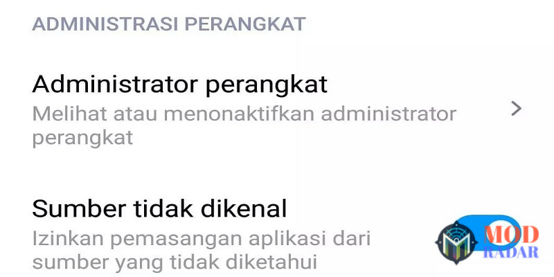 Sumber Tidak Dikenal