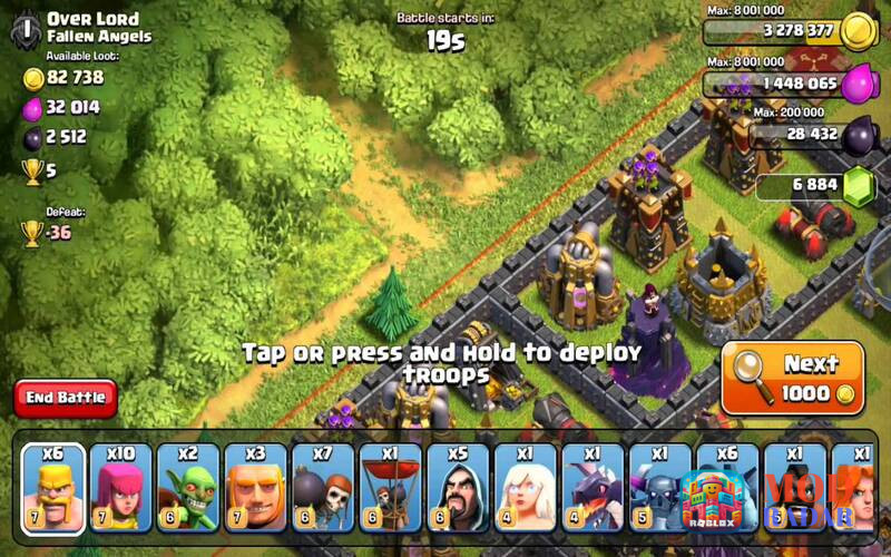 clash of clans mod apk