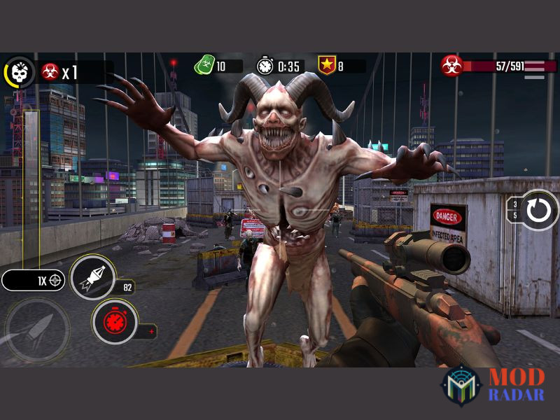 Hơn 100 Nhiệm Vụ Bắn Tỉa Trong Pure Sniper MOD APK