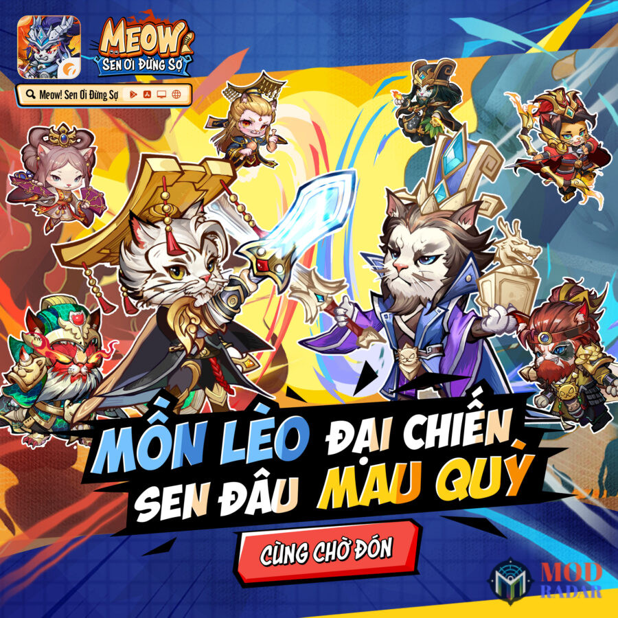 Meow! Sen ơi đừng sợ