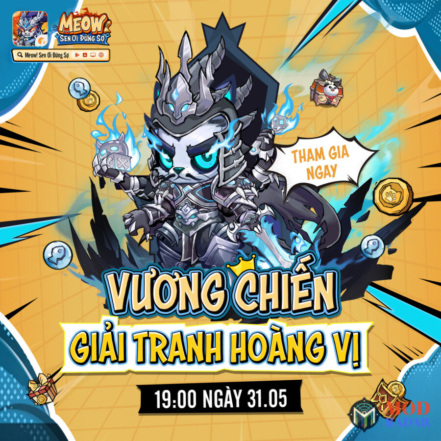 Meow! Sen ơi đừng sợ