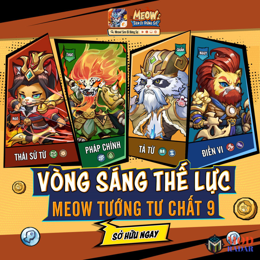 Meow! Sen ơi đừng sợ