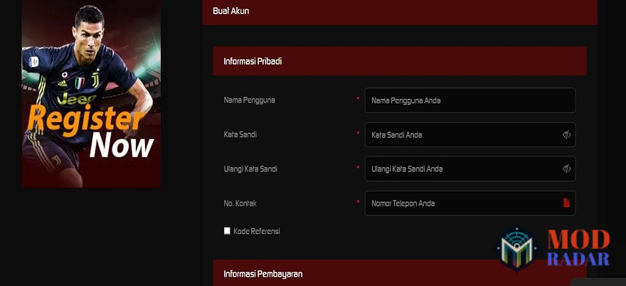 Panduan Membuat Akun Dewa66