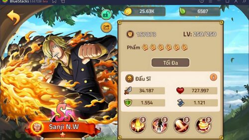 Hệ bền bỉ trong Mod Huyền Thoại Hải Tặc Apk Full Kim cương 1.0.4