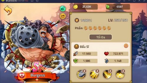 Hệ sinh khí trong Mod Huyền Thoại Hải Tặc Apk Full Kim cương 1.0.4