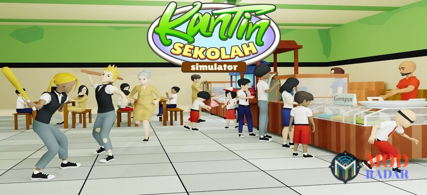 Download Kantin Sekolah Simulator Mod Apk