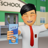 Download Kantin Sekolah Simulator Mod Apk