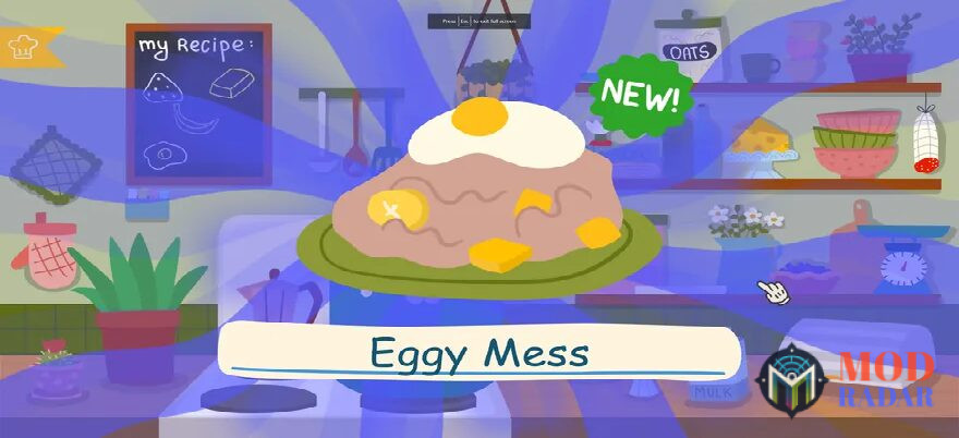 Eggy Mess pada Little Chef