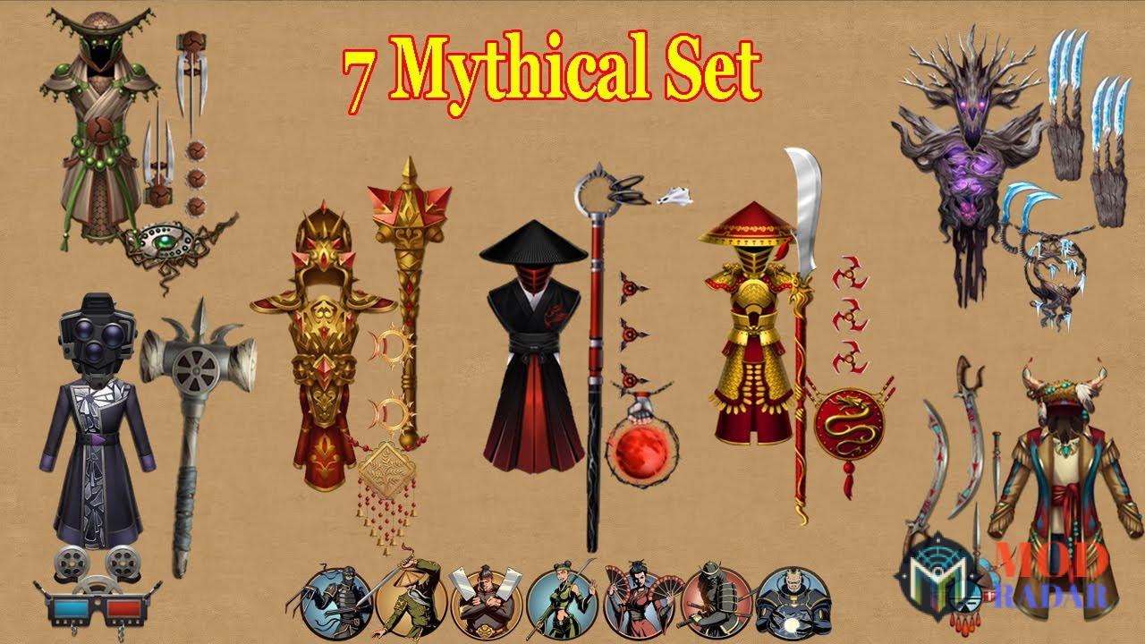 Mythical Set Shadow Fight 2
