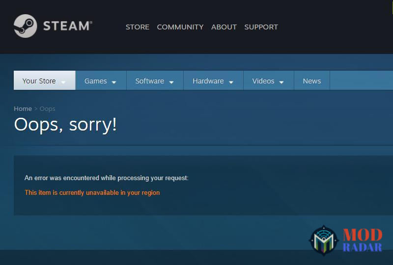 Steam bị chặn tại Việt Nam