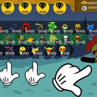 Stick War Legacy MOD 9999 Item Panggil Ikon Tentara Gila Hancurkan Zombi