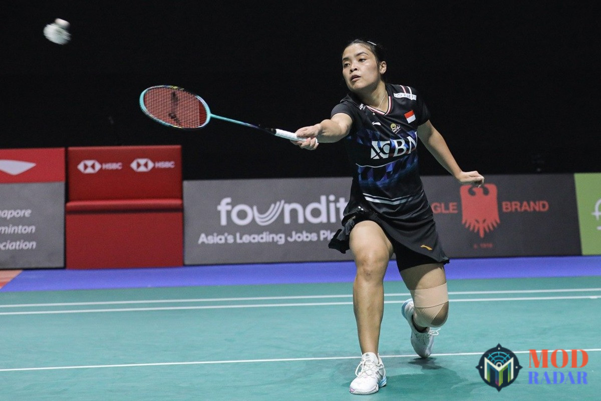 gregoria singapore open 2024