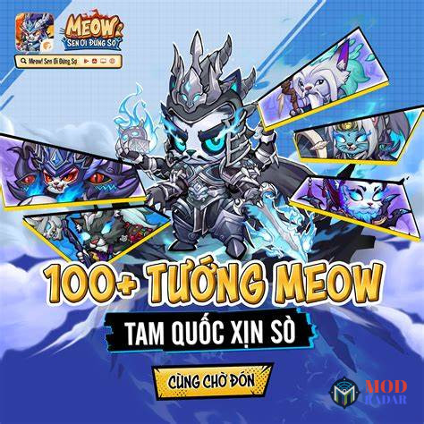 Hơn 100 tướng trong game Meo! Sen ơi đừng sợ