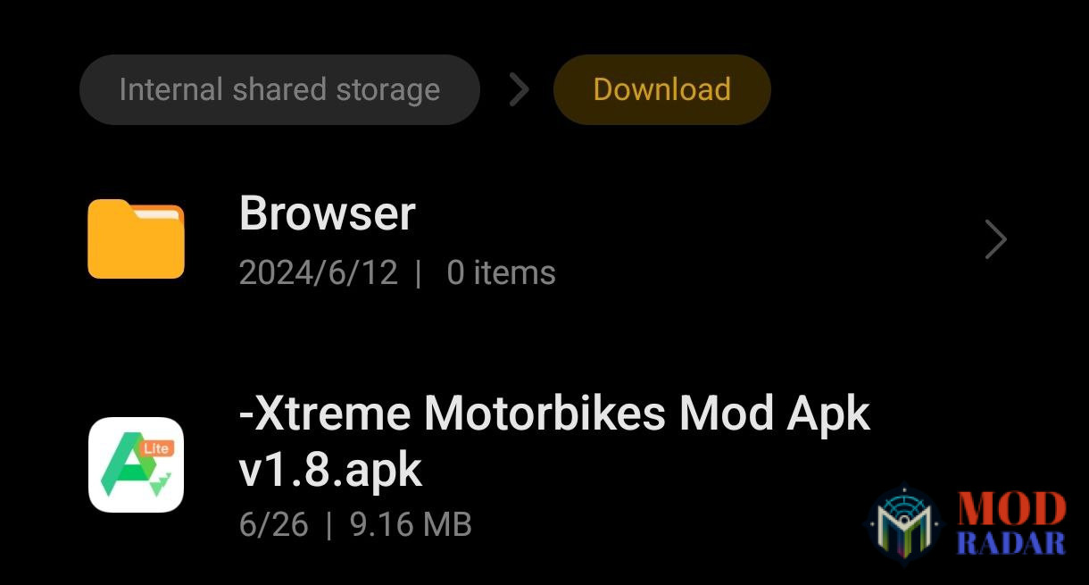 instal xtreme motorbikes mod apk