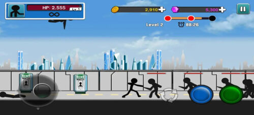 Gameplay Anger of Stick 5