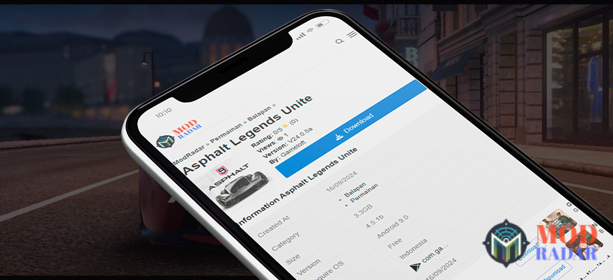 Download Asphalt 9 Mod Apk