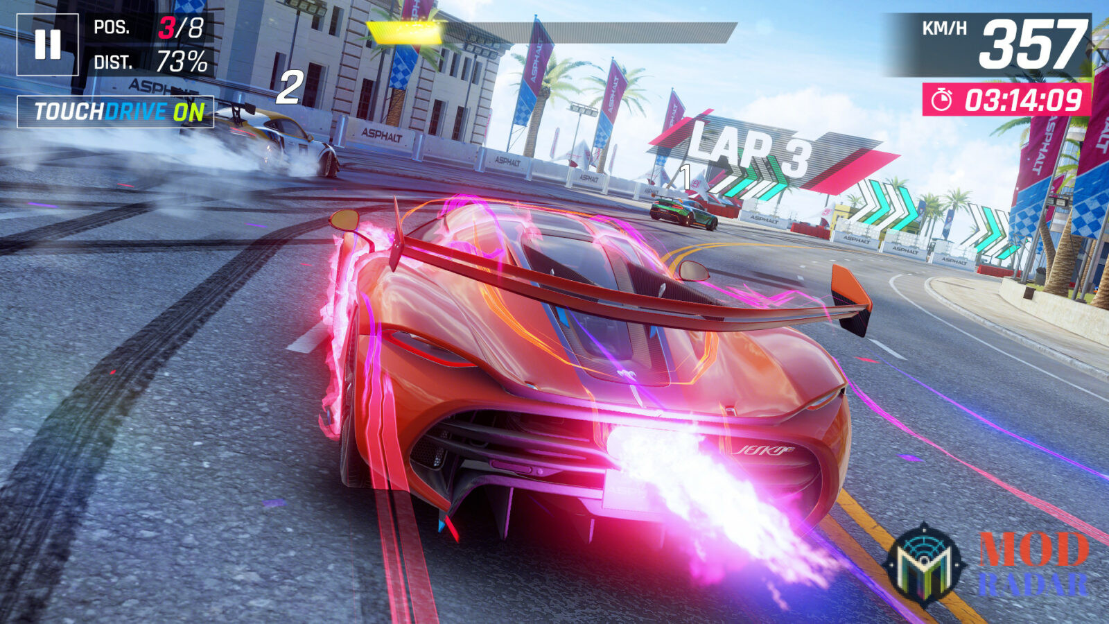 Các Tính Năng Hack Của Phiên Bản Asphalt 9 Mod APK