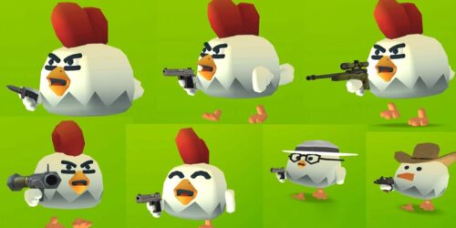 Chicken Gun Mod Menu kustomisasi karakter