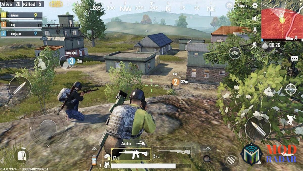 Giao diện của Hack PUBG Mobile