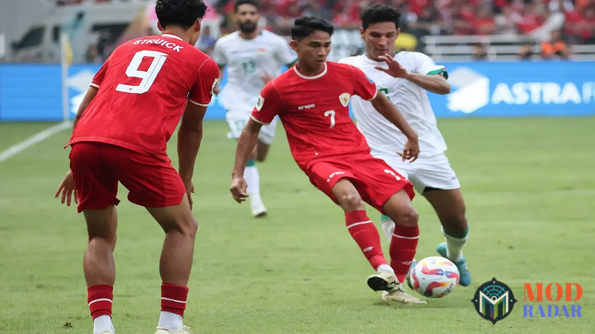 Indonesia vs Irak: Jordi Amat Kartu Merah, Garuda Kalah!