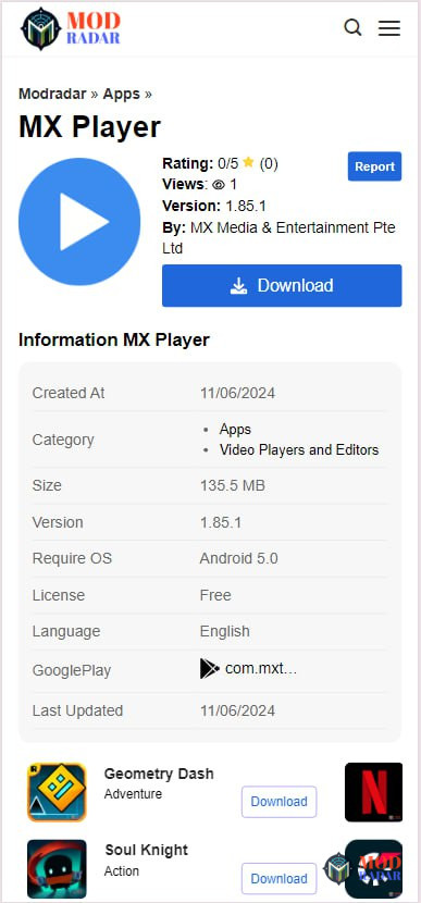 MX Player Mod APK