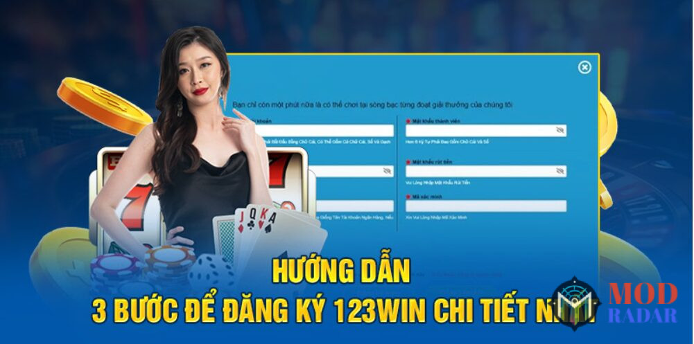 Hướng dẫn đăng kí tài khoản 123win