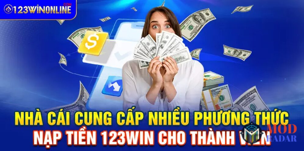 Hướng dẫn nạp tiền vào tài khoản 123win