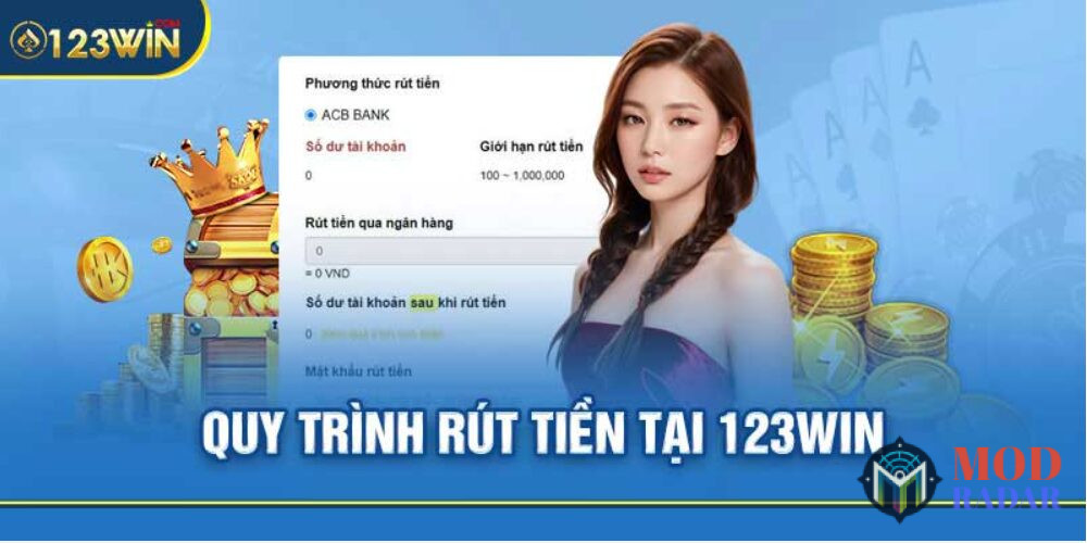 Hướng dẫn rút tiền 123win