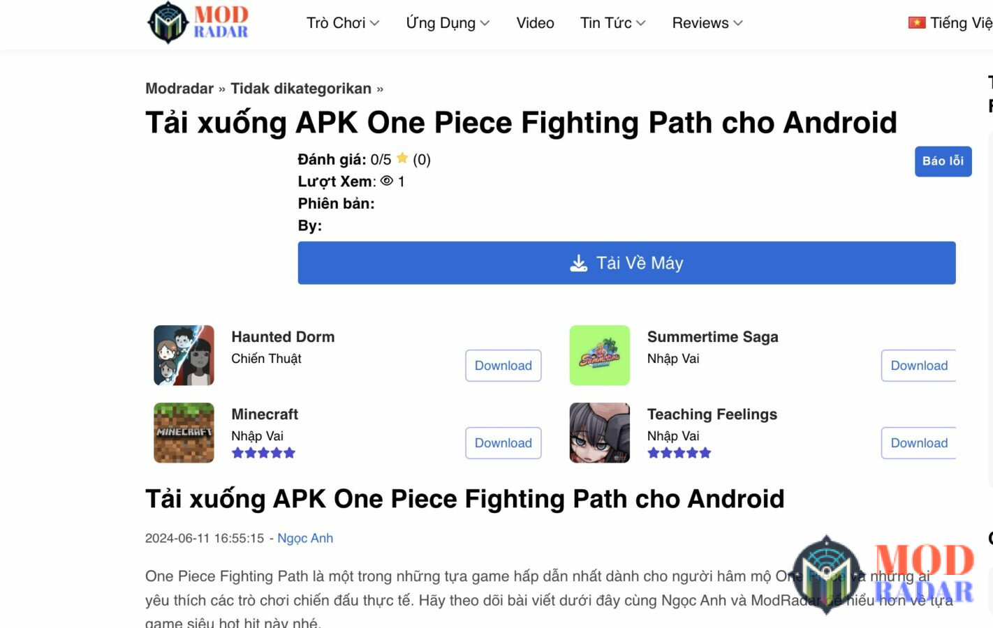 Tải One Piece Fighting Path về máy