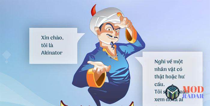 Akinator Tiếng Việt với nhiều chế độ chơi hấp dẫn