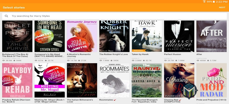 cerita wattpad mod apk