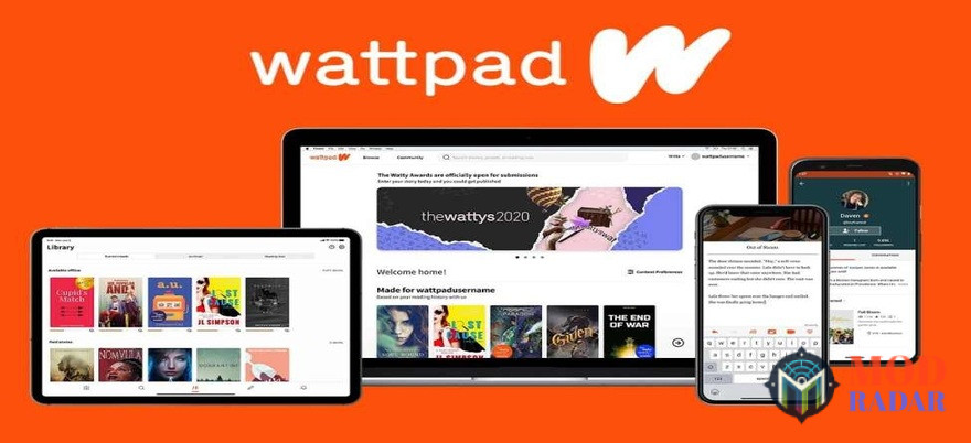 akses wattpad mod apk