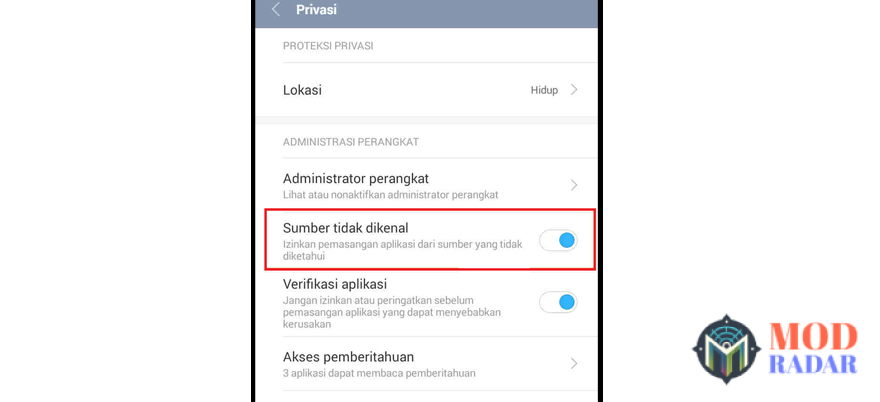 Izinkan sumber tak dikenal ClipClaps Apk