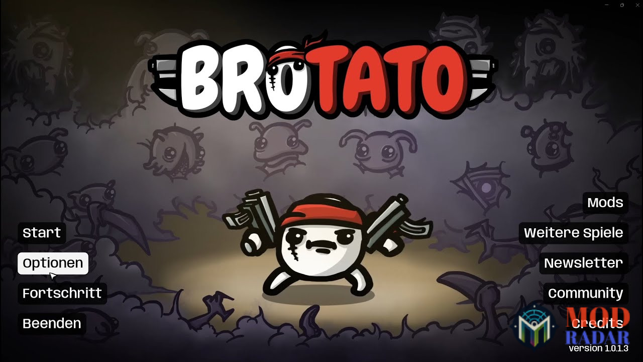 Giao diện Brotato Mod Apk