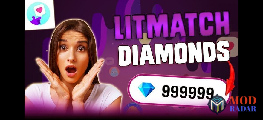 Unlimited diamond fitur unggulan Litmatch Mod Apk