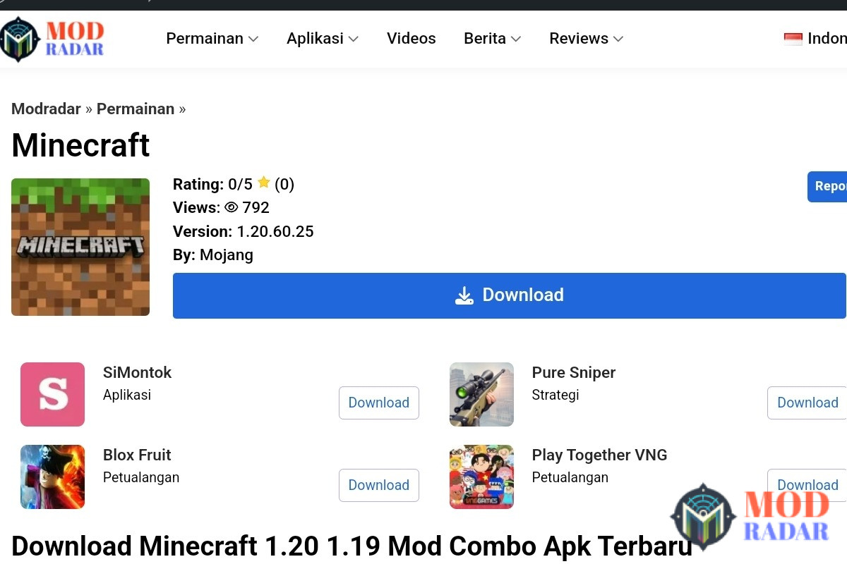 Download minecraft