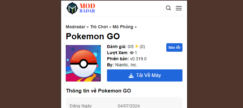 Screenshot 244 e1720100475218 Tải Hack Pokemon GO APK (MOD Không giới hạn) v03.19.0