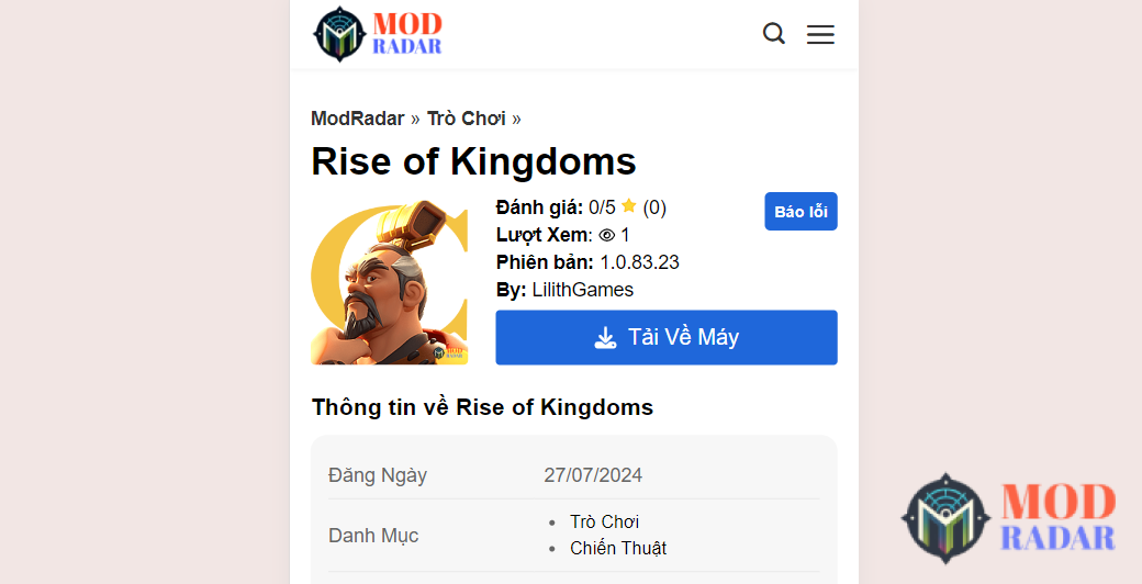 Screenshot 9 Tải Hack Rise Of Kingdoms Mod Apk (Full tiền, Mở khóa Menu) v1.0.83.23