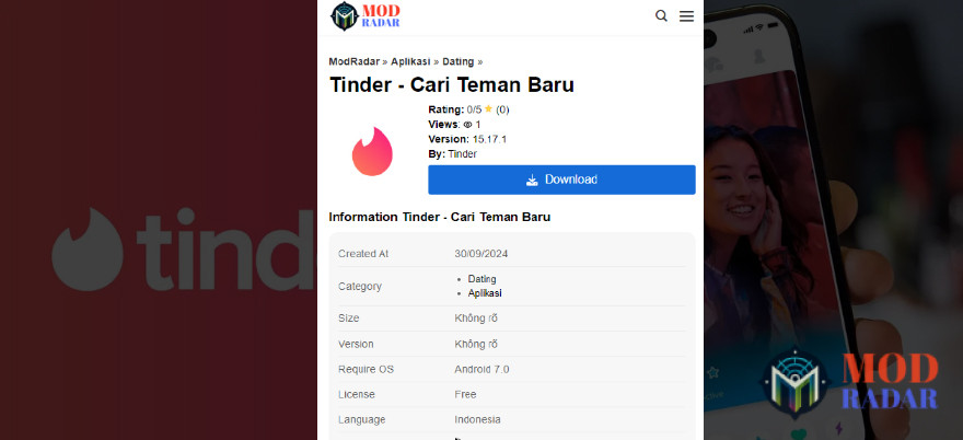 Download Tinder Apk