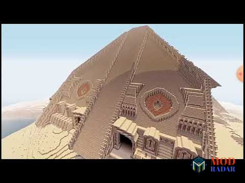 kim tự tháp trong minecraft