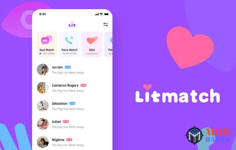 Tìm kiếm kết bạn dễ dàng với Litmatch 