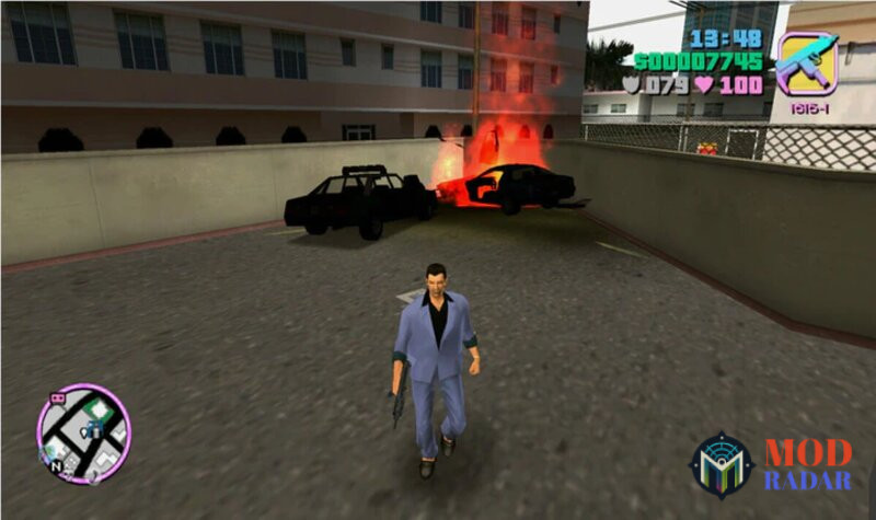 Đến với Grand Theft Auto Vice City Apk bạn sẽ hoàn toàn là một tên cướp