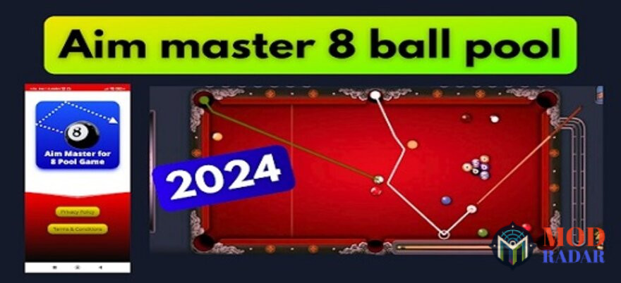 Aplikai Aim Master for 8 Ball Pool