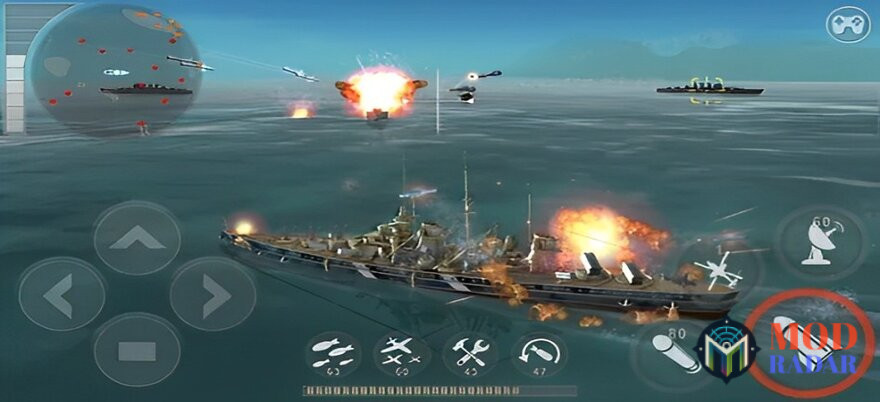 Tips menang di Battle of Warship Mod Apk