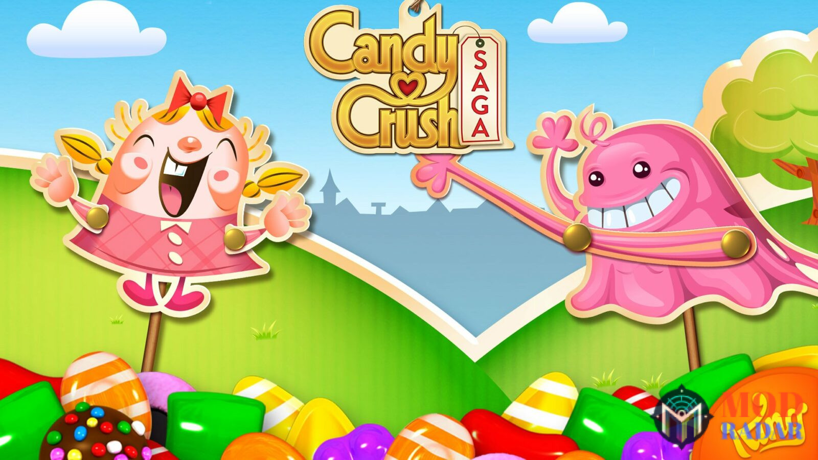 Candy Crush Saga là game giải trí được nhiều người yêu thích