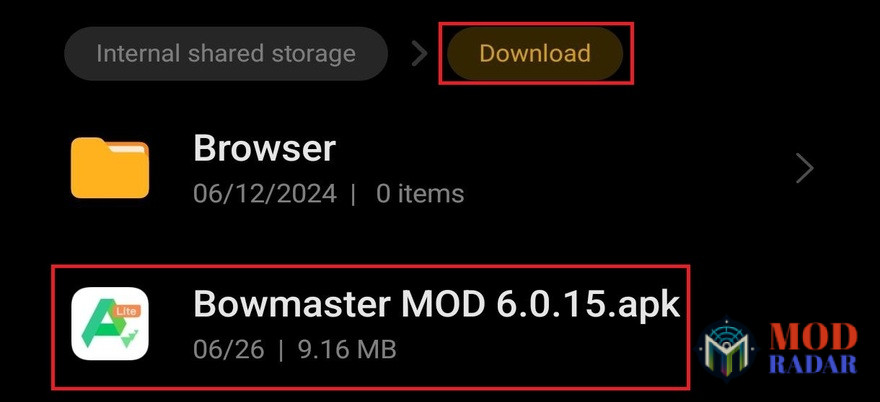 instal bowmaster mod apk