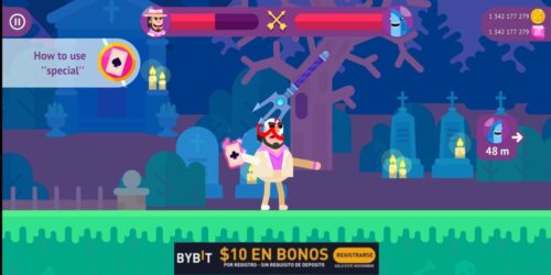 pertandingan bowmaster mod apk