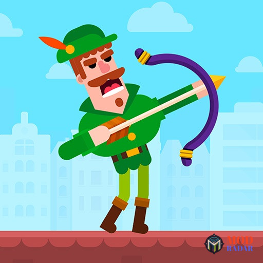 logo bowmaster mod apk